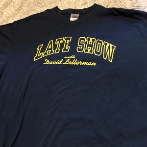 The late show tee vintage